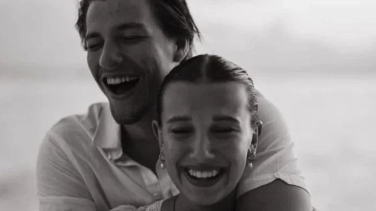 Millie Bobby Brown celebra 1º ano de casamento com Jake Bongiovi