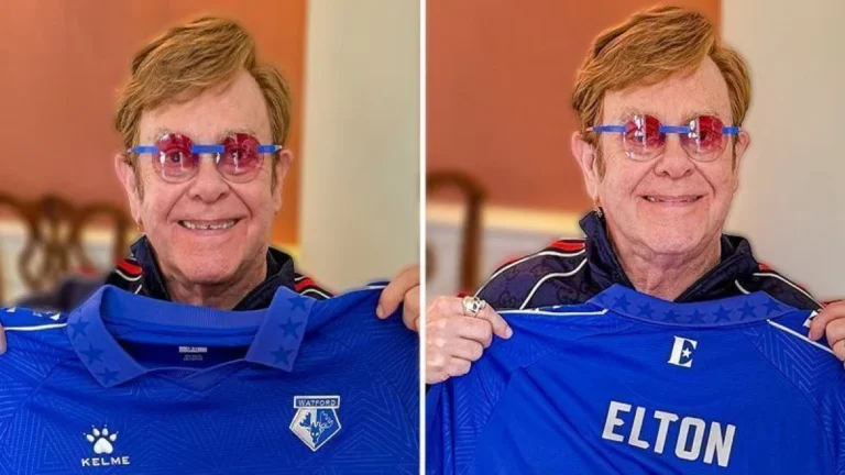 Watford vai usar uniforme em homenagem a Elton John, ex-dono do clube