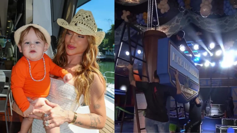 Decoradora revela detalhes da 1ª festa de José Leonardo, filho de Virginia