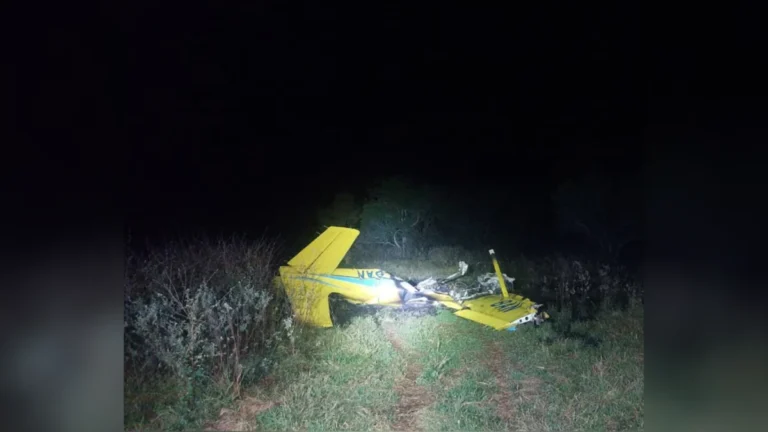 Avião que caiu no Pantanal não tinha autorização para táxi aéreo, diz Anac