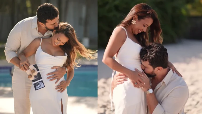 Vanessa e Léo, de “Casamento às Cegas”, anunciam gravidez do 1º filho