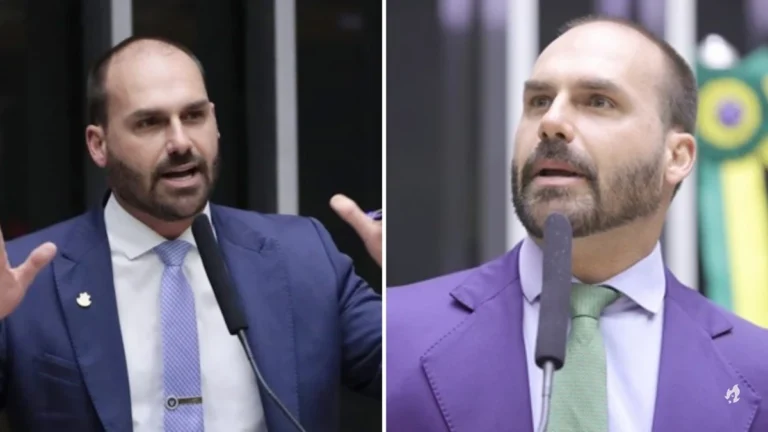Eduardo Bolsonaro ameaça tomar medida drástica contra Brasil após assumir liderança na Câmara