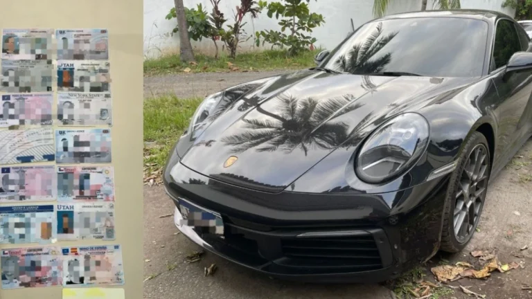 Homem é preso com CNHs internacionais falsificadas dentro de Porsche na BA