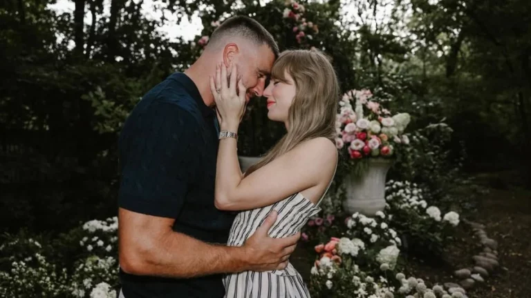 Travis Kelce fala pela primeira vez sobre noivado com Taylor Swift
