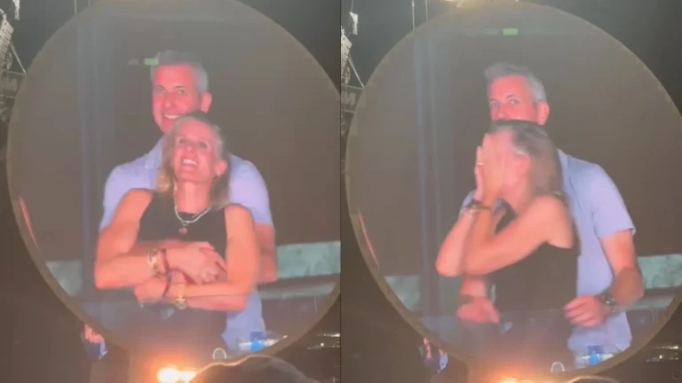 Marido de executiva também estava no show do Coldplay com outra mulher