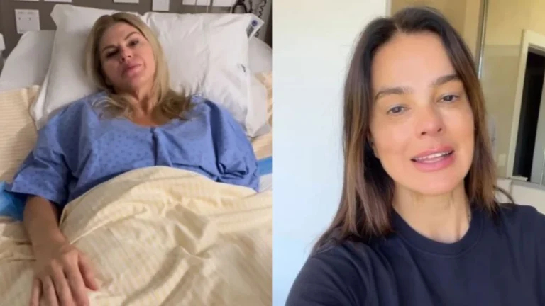 Após cirurgia para retirar câncer, Val Marchiori recebe apoio de Vera Viel