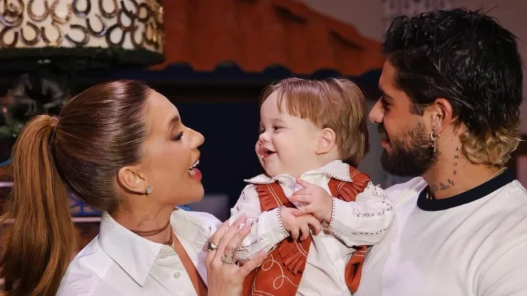 Virgínia se reúne com Zé Felipe para festa de 1 ano de José Leonardo; fotos
