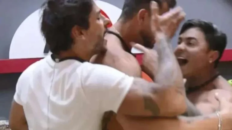 A Fazenda 17: Agressão? Briga de Shia e Wallas passa do limite e produção toma atitude