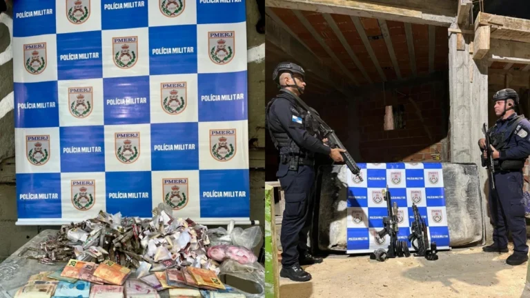 Operação da PM deixa dois mortos e apreende armas na Ilha do Governador