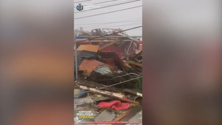 Veja imagens de destruição na Jamaica após passagem do furacão Melissa
