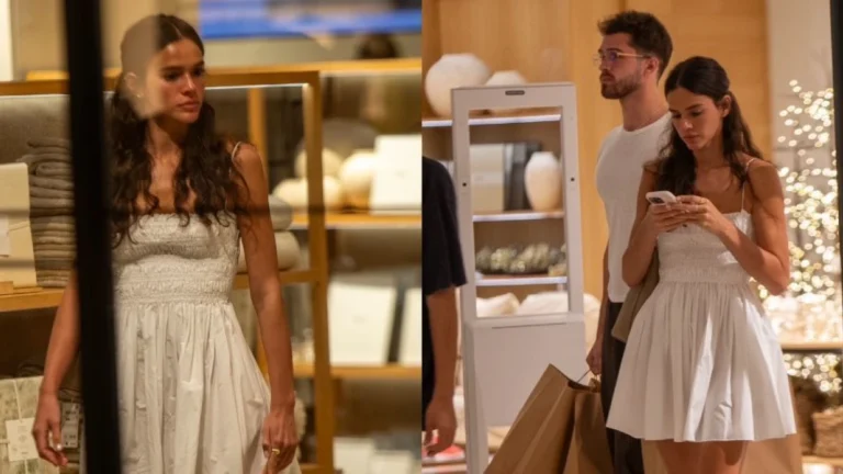 Bruna Marquezine e João Guilherme vão à loja de produtos de casa após praia