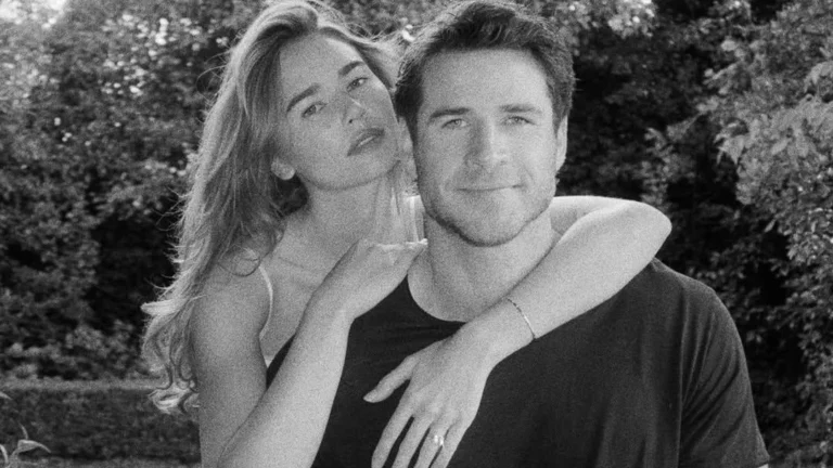 Liam Hemswort sobre noivado com Gabriella Brooks: “Estou super animado”
