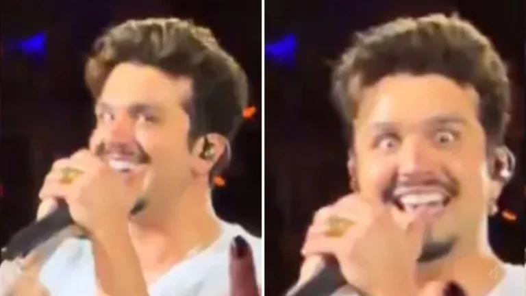 Luan Santana é flagrado com playback em show e reação inesperada deixa plateia chocada