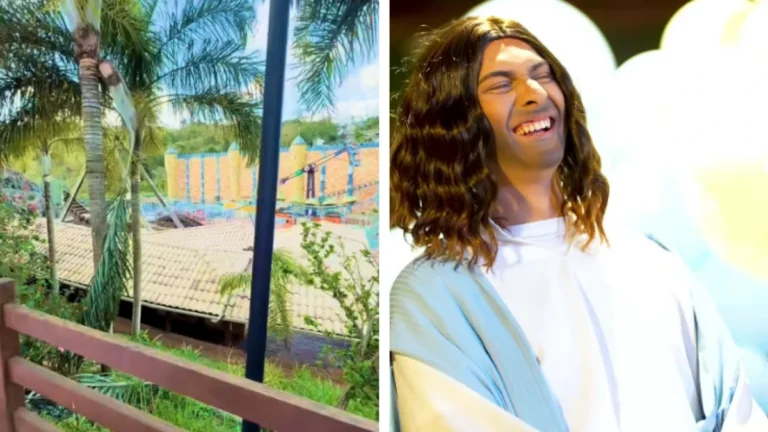 Maíra Cardi fecha parque de diversão para festa da filha e convida “Jesus”