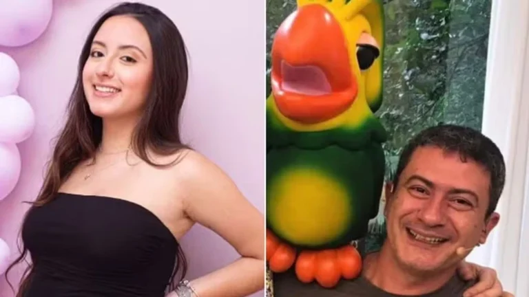 Ex de Tom Veiga, o Louro José, anuncia gravidez da filha dele: Tom vai ser vovô