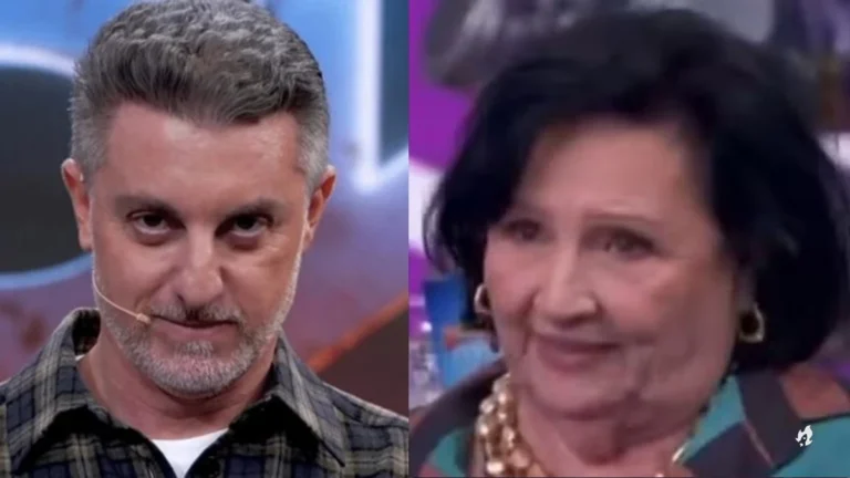 No Domingão, Luciano Huck faz comentário ousado sobre Dona Déa: ‘Virou uma piranha’