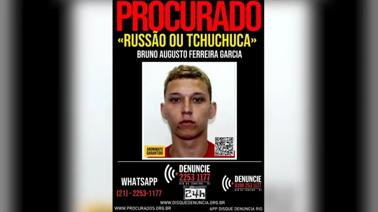 Saiba quem é “Russão” ou “Tchuchuca”, integrante do CV procurado no RJ