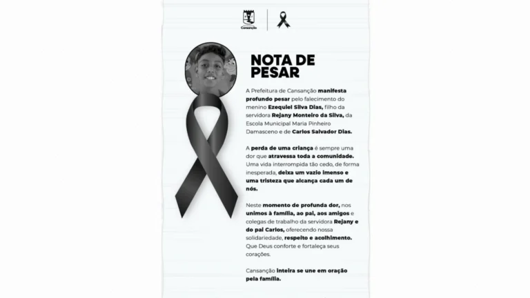 Menino de 10 anos morre atropelado por caminhão-pipa no interior da Bahia
