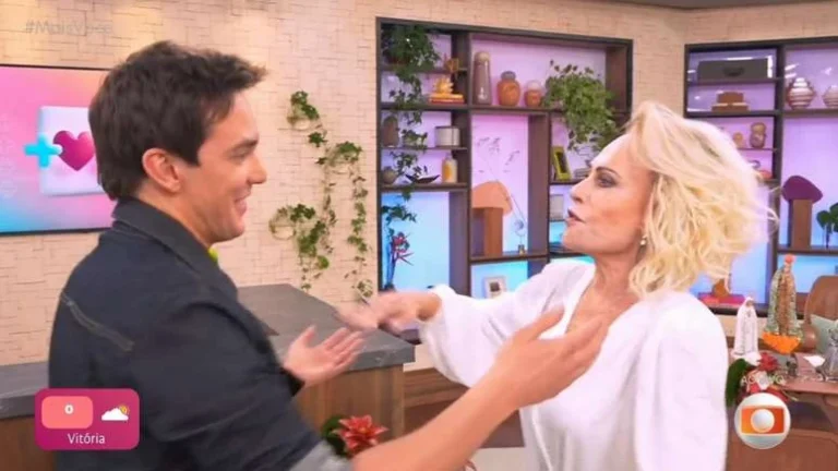 Ana Maria Braga se irrita ao ser chamada de ‘coitada’ por apresentador no ‘Mais Você’