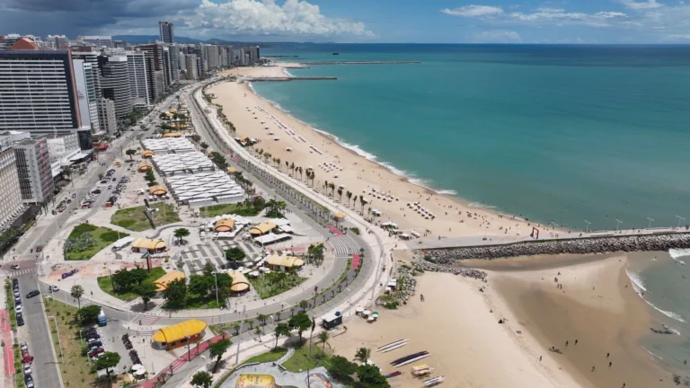 Semana será marcada por céu parcialmente nublado em Fortaleza