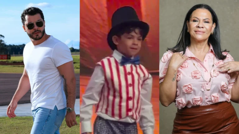 Murilo Huff e mãe de Marília vão à peça de Léo após briga por guarda