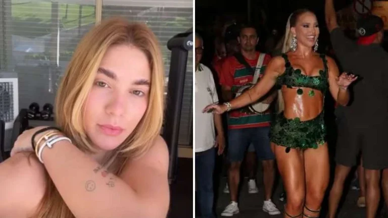 Virginia se machuca durante ensaio da Grande Rio: Que coisa horrível