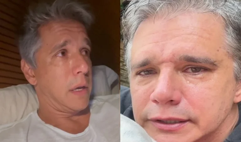 Márcio Garcia surge chorando e anuncia falecimento: ‘Estava querendo partir’