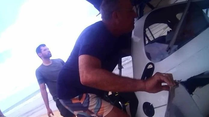 Prefeito de Barreiros faz pouso forçado de ultraleve em praia de Pernambuco