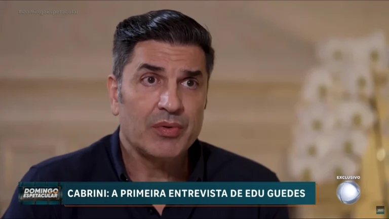 Edu Guedes dá 1ª entrevista pós-cirurgia e fala de conversa dura com filha