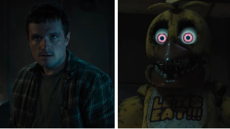 Josh Hutcherson prefere 5 noites no Freddys ou na arena dos Jogos Vorazes?