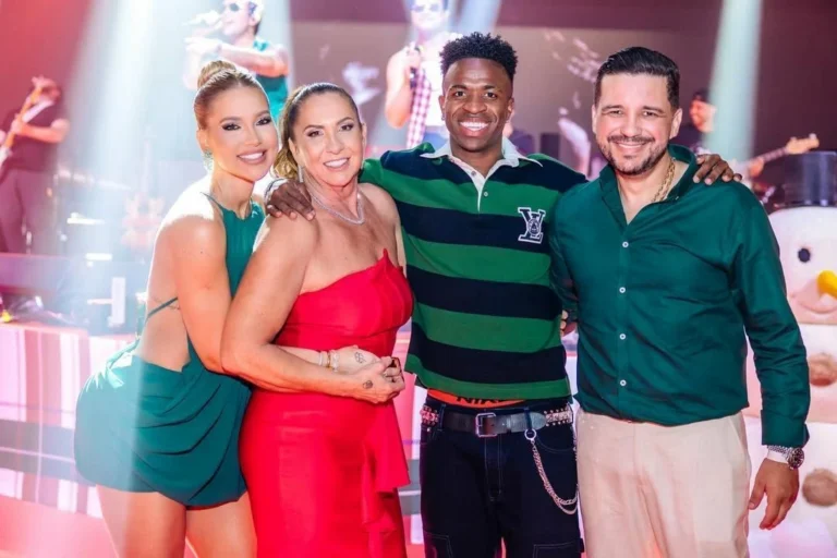 Padrasto de Virginia detona internauta após suposição envolvendo Vini Jr.