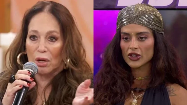 Susana Vieira critica Aline do BBB 26 ao vivo na Globo: O que ela é?