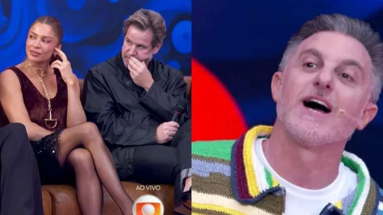 Luciano Huck encurrala Murilo Benício e Grazi Massafera rebate: Vocês estão me estragando