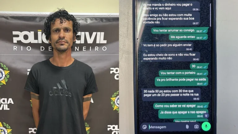 Polícia prende suspeito de extorsão após registro íntimo no RJ