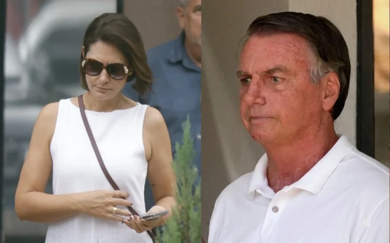 Michelle se pronuncia e emociona apoiadores após noite tensa de Bolsonaro na Papudinha