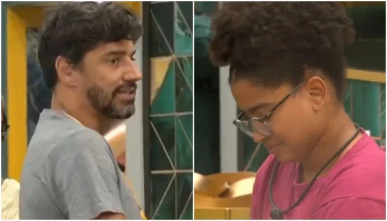 “Precisa ficar um dia sem arrumar a casa”, diz Cowboy para Milena no BBB 26