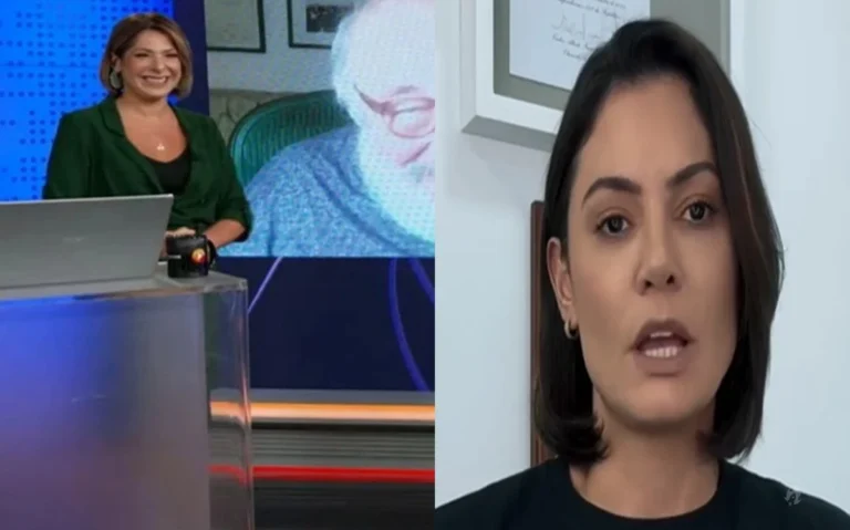 Vídeo: Daniela Lima ironiza queda de Bolsonaro e Michelle reage