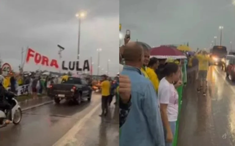 População de Luziânia sai em peso às ruas para encontrar Nikolas