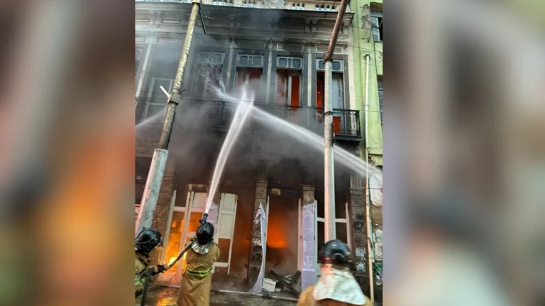 RJ: Polícia identifica suspeito de furto após incêndio na Lapa