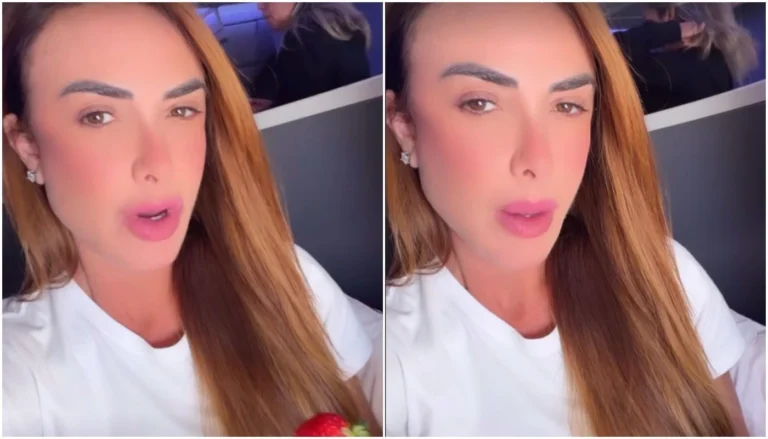 Nicole Bahls tem voo desviado por crise na Venezuela e perde show