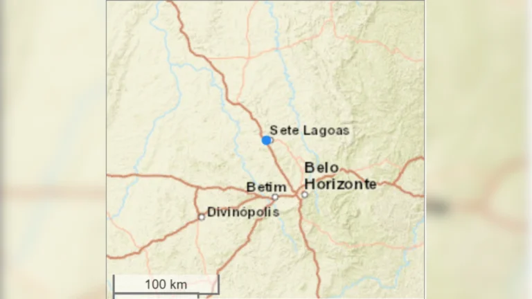 Terremoto de magnitude 3,0 atinge cidade de Minas Gerais