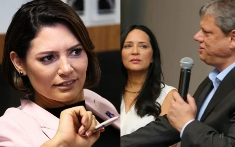 Michelle Bolsonaro se posiciona sobre fala polêmica da primeira-dama de SP
