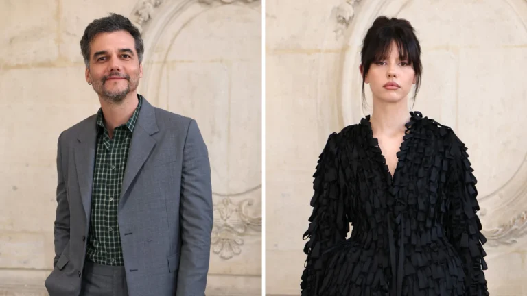 Mia Goth surge em novo vídeo falando em português com Wagner Moura