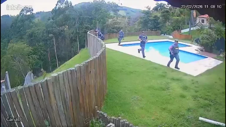 Vídeos mostram troca de tiros entre PM e criminosos em Guararema (SP)