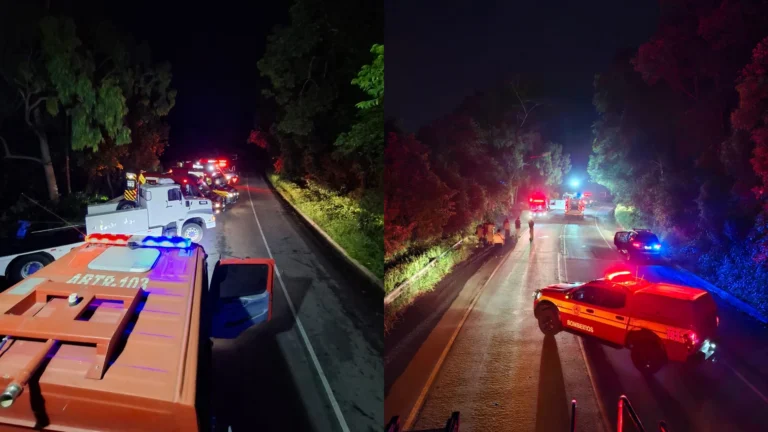 Acidente de ônibus deixa três mortos e mais de dez feridos em SC