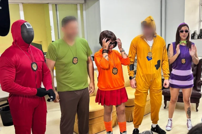 Policiais vestidos de “Scooby-Doo” resolvem mistério e prendem trio em SP