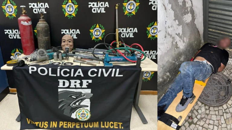 Paulista é preso no Rio por tentativa de roubo à joalheria com ajuda do CV