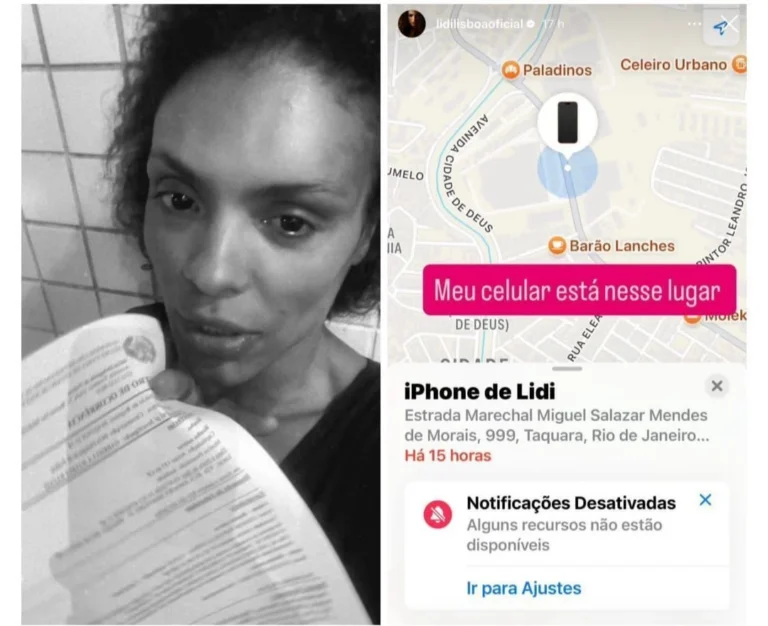 Atriz Lidi Lisboa fica ferida após assalto no Rio