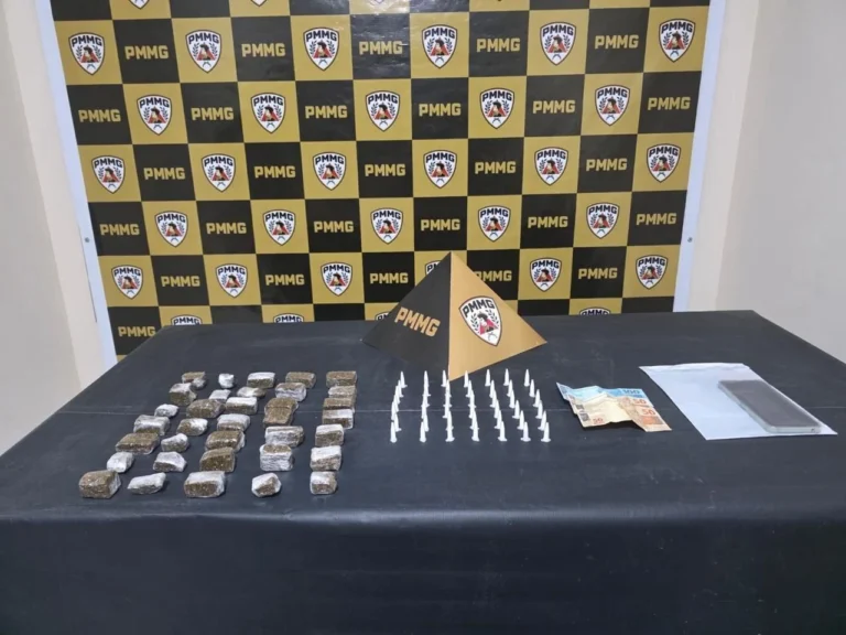 Homem é preso após armazenar drogas em pote de arroz e vender por app em MG