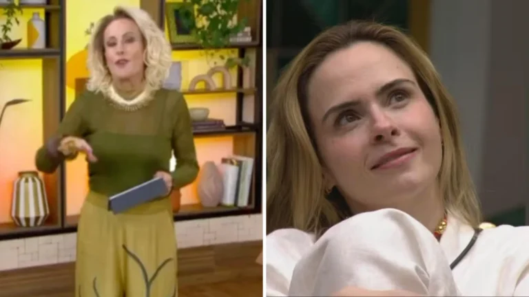 Ana Maria Braga diz que “daria uma surra” em Ana Paula Renault; assista